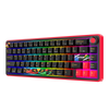 Cosmic Byte Arcturus 65 Tri-Mode Gasket Hot Swappable Mechanical Switch Keyboard (Black red) View 2