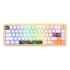 Cosmic Byte Arcturus 65 Tri-Mode Gasket Hot Swappable Mechanical Switch Keyboard (White amber) View 1