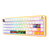 Cosmic Byte Arcturus 65 Tri-Mode Gasket Hot Swappable Mechanical Switch Keyboard (White amber) View 2
