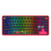 Cosmic Byte Arcturus 75 Tri-Mode Gasket Hot Swappable Mechanical Switch Keyboard (Black Red) View 1