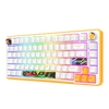 Cosmic Byte Arcturus 75 Tri-Mode Gasket Hot Swappable Mechanical Switch Keyboard (White Amber) View 2