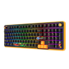 Cosmic Byte Arcturus 98 Tri-Mode Gasket Hot Swappable Mechanical Switch Keyboard (Black Amber) View 2