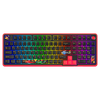 Cosmic Byte Arcturus 98 Tri-Mode Gasket Hot Swappable Mechanical Switch Keyboard (Black Red) View 1