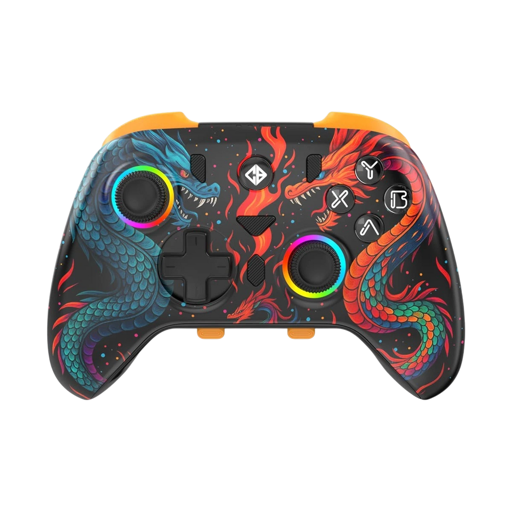 Cosmic Byte Drakon Tri-Mode Gaming Controller with TMR Joysticks, Mechanical Buttons & Charging Dock