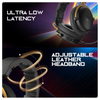 Cosmic Byte Hades 2.4GHz Wireless + Bluetooth Gaming Headphone- Black View 3