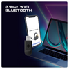 Cosmic Byte Hades 2.4GHz Wireless + Bluetooth Gaming Headphone- Black View 2