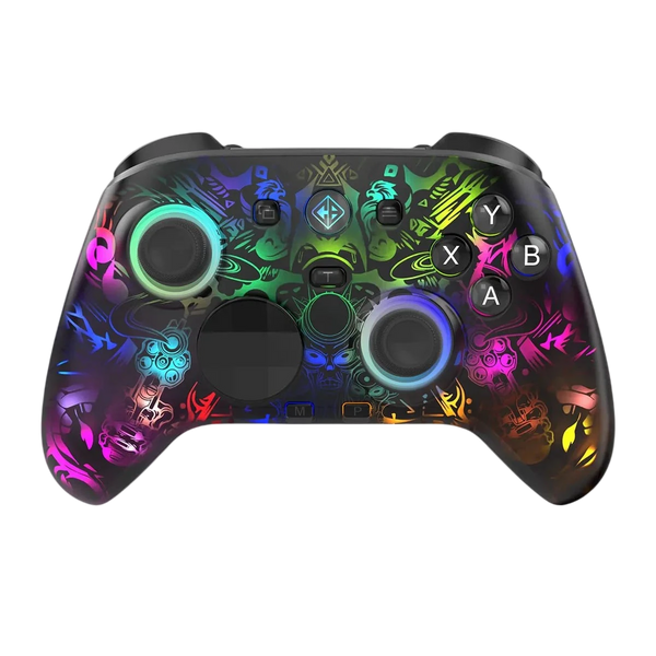 Cosmic Byte Lumora Tri-Mode Gaming Controller with Hall Effect Joysticks, Mechanical Buttons, Gyro & RGB