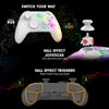 Cosmic Byte Lumora Tri-Mode Gaming Controller with Hall Effect Joysticks, Mechanical Buttons, Gyro & RGB (White) View 3