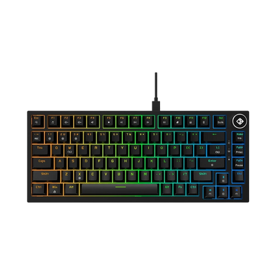 Cosmic Byte CB-GK-43 Phantom TKL Gasket Mechanical Wired Gaming Keyboard - Black | RGB | USB-C