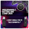 Cosmic Byte Stratos Xenon Wireless Gaming Controller for PS4, PC, iOS & Android with Hall Effect Joystick & Magnetic Triggers View 4