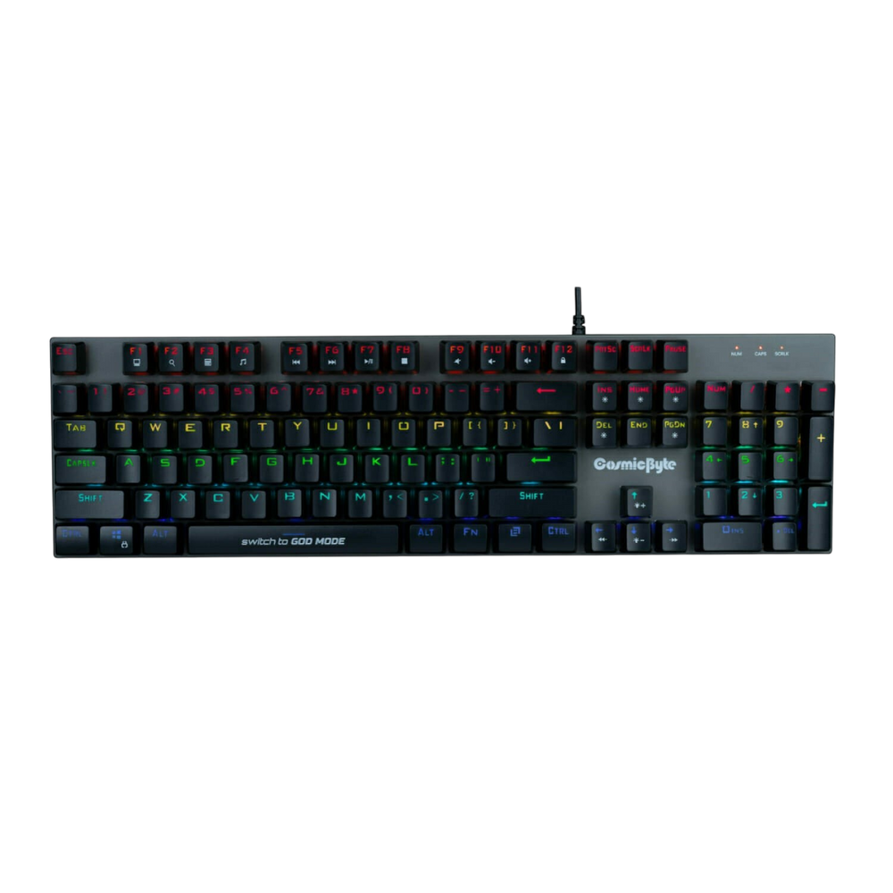 Cosmic Byte Vanth Mechanical Gaming Keyboard with Swappable Outemu Switches- Red switch