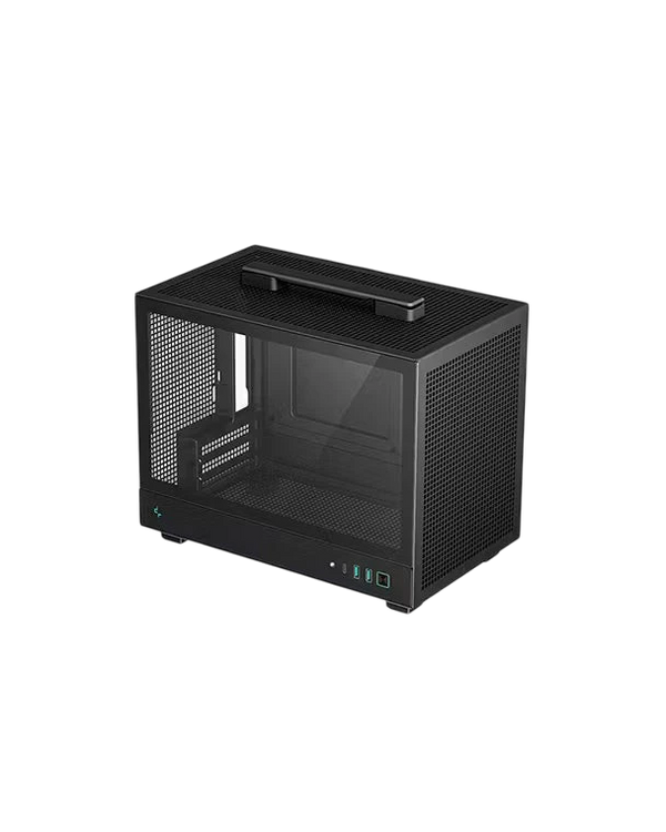 DeepCool CH160 Mini-ITX Portable High Airflow Gaming Cabinet Black