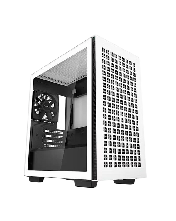 DeepCool CH370 WH Micro-ATX Gaming Cabinet White