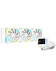 LM360 ARGB CPU with LCD Liquid Cooler White View 1