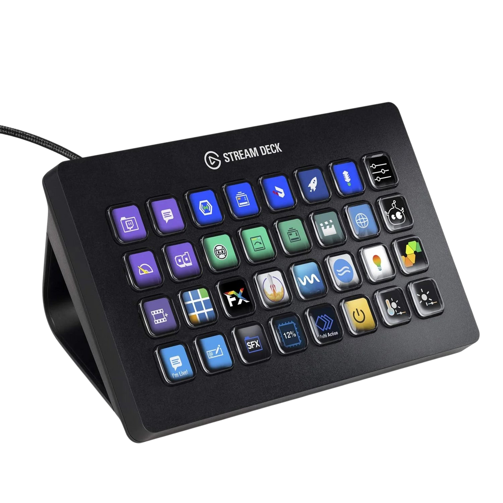 Elgato Stream Deck XL 32-Key Customizable LCD Control Pad