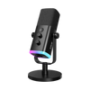 FIFINE AM8 XLR/USB Dynamic Gaming Microphone with RGB, Mute Button & Headphone Monitoring View 1