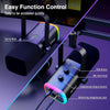 FIFINE AmpliGame AM8T XLR/USB Dynamic Gaming Microphone Kit with RGB, Mute Button & Headphone Jack View 5