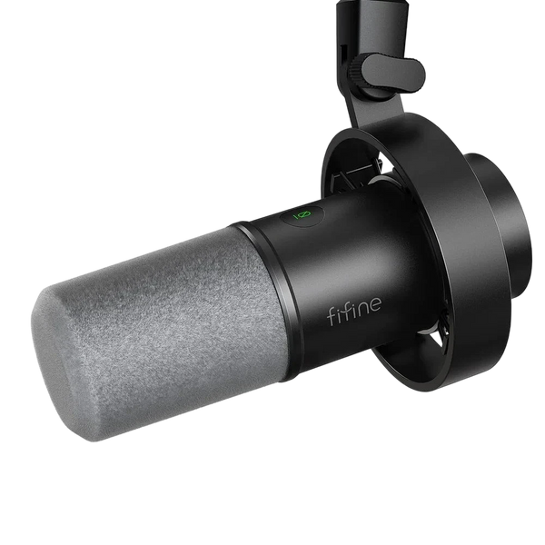 FIFINE AmpliTank K688 Dynamic USB/XLR Microphone with Cardioid Pickup, Mute, Gain Control & 3.5mm Monitoring