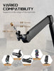 FIFINE BM66 Heavy-Duty Microphone Arm Stand with Hidden Cable Management View 2