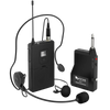 FIFINE K037B Wireless Lavalier & Headset Microphone System with UHF Receiver View 1