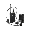 FIFINE K037B Wireless Lavalier & Headset Microphone System with UHF Receiver View 1