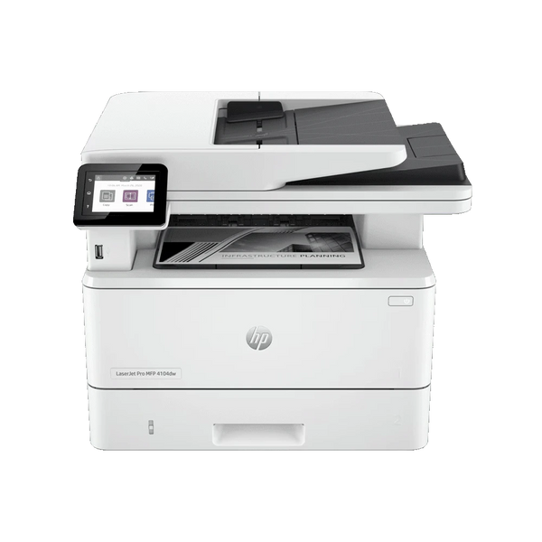 HP LaserJet Pro MFP 4104dw Wireless Monochrome All-in-One Printer
