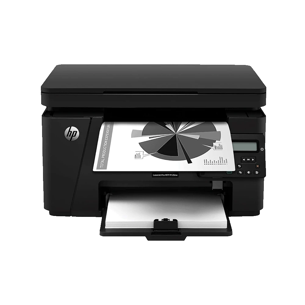 HP LaserJet Pro MFP M126nw Plus Wireless Monochrome All-in-One Printer