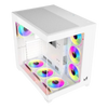 ICEMASTER Dynamite XL PRO White E-ATX Gaming Cabinet View 2