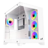 ICEMASTER Dynamite XL PRO White E-ATX Gaming Cabinet View 1