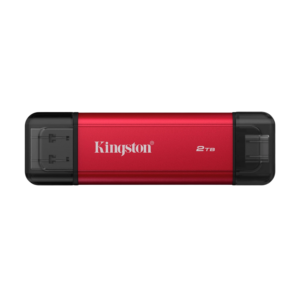 Kingston Dual Portable SSD 2TB USB 3.2 Gen 2 Type-A & Type-C