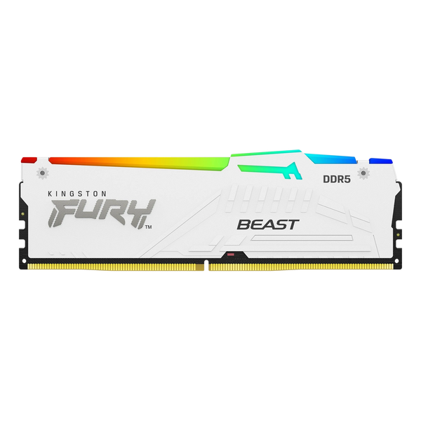 16 GB FURY BEAST RGB 6000 MHz CL36 DDR5 White