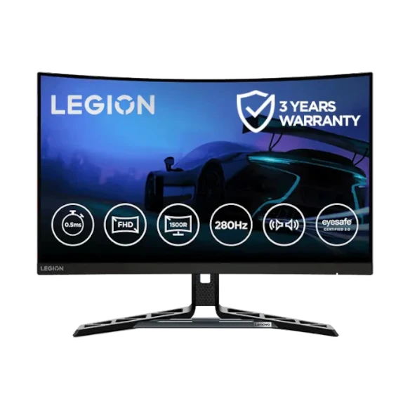 Lenovo Legion R27fc-30 27-inch FHD Curved VA 280Hz Gaming Monitor | AMD FreeSync™ Premium