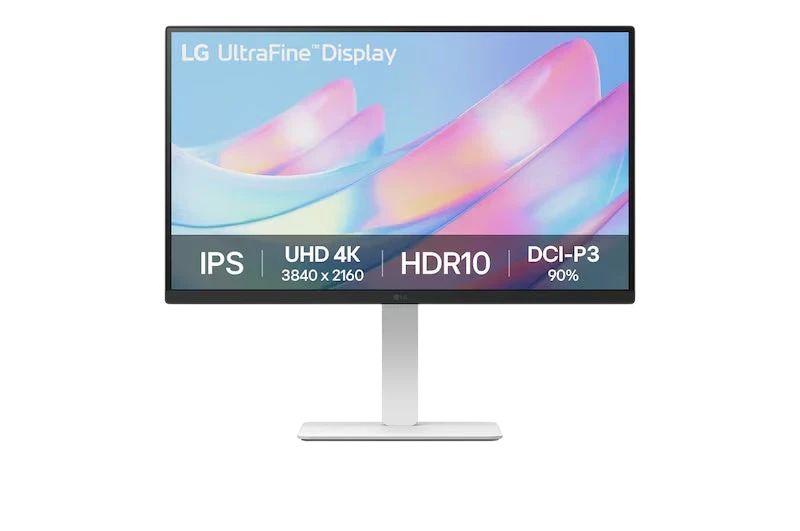 LG UltraFine 27US550-W 27-inch 4K UHD IPS Monitor with HDR10