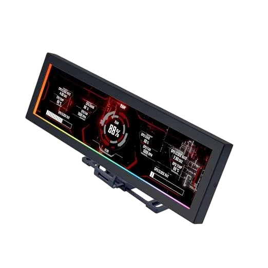 Lian Li 8.8″ Universal IPS LCD PC Screen – 1920×480, 60Hz, 500 nits, ARGB