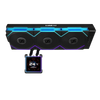 Hydroshift II LCD S360CL AIO CPU Liquid Cooler Black View 2