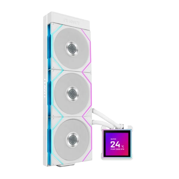 Hydroshift II LCD S360CL AIO CPU Liquid Cooler White