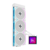 Hydroshift II LCD S360CL AIO CPU Liquid Cooler White View 1
