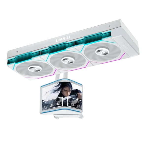 Hydroshift II OLED Curved 360TL Liquid CPU Cooler White