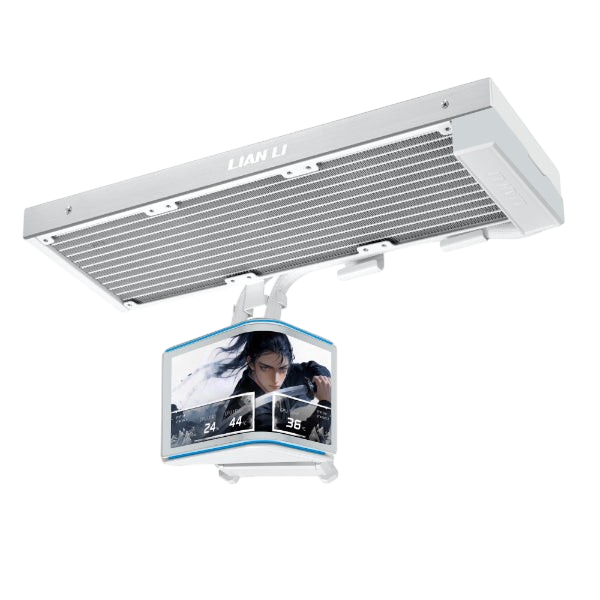 Hydroshift II OLED Curved 360N Liquid CPU Cooler White