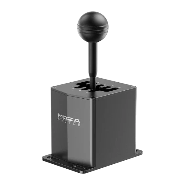 MOZA HGP 7+R H-Pattern Sim Racing Shifter – 15-bit High-Precision Sensor, Intelligent Auto-Blip
