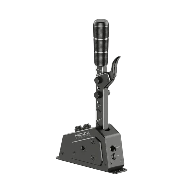 MOZA SGP Sequential Shifter – All-Metal, Adjustable Damper, Hall Sensor & RGB Buttons