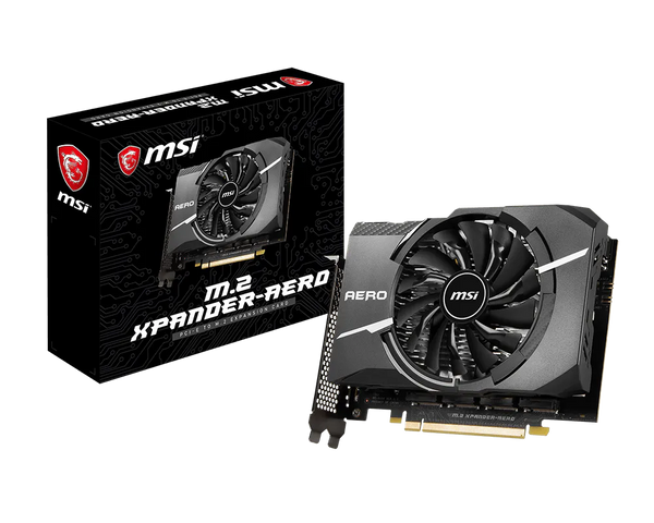 MSI M.2 XPANDER-AERO Quad M.2 PCIe Expansion Card