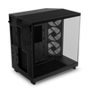 NZXT H6 Flow Black with 3 RGB Fans View 3