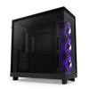 NZXT H6 Flow Black with 3 RGB Fans View 5
