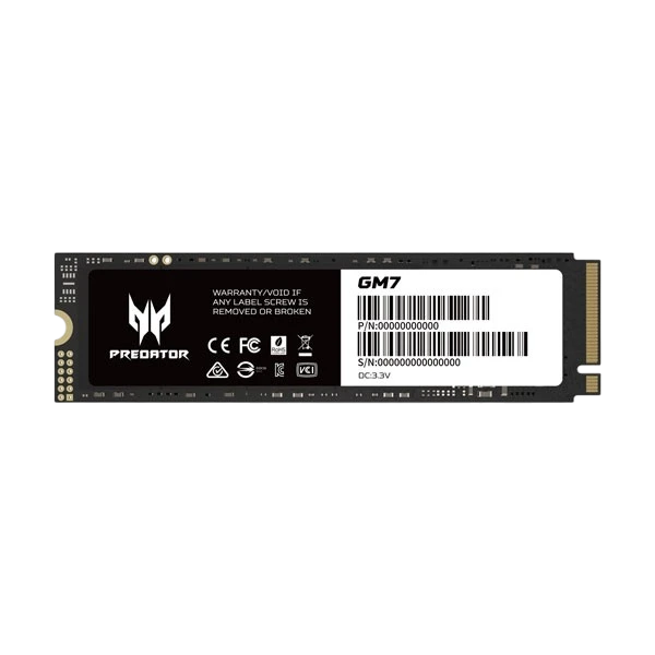 Predator GM7  512gb Nvme Gen 4 7400mbps