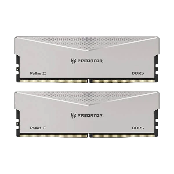 32GB (16x2) DDR5 PALLAS II 6000 CL 30 SILVER