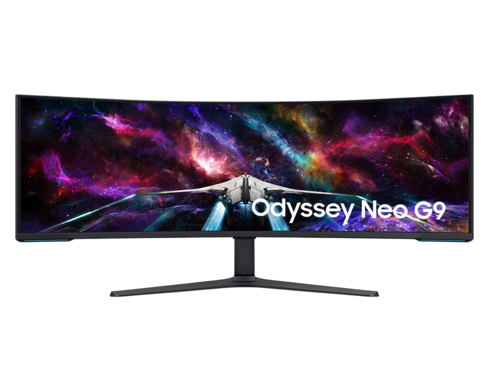 Samsung Odyssey Neo G9 57-inch Dual UHD 240Hz Curved Gaming Monitor- LS57CG950NWXXL