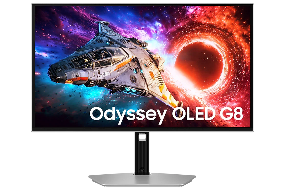 Samsung Odyssey OLED G8 G80SH 27-inch 4K 240Hz QD-OLED Gaming Monitor- LS27HG800SW