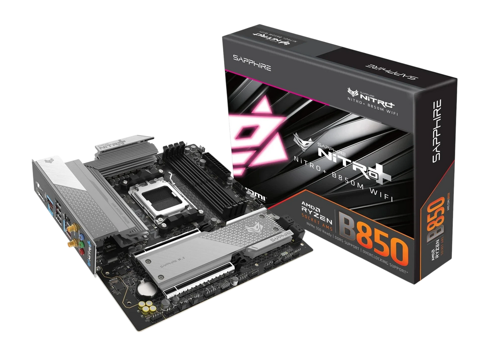 NITRO Plus B850M WiFi Motherboard