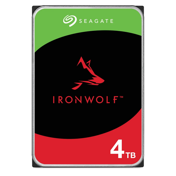 Seagate IronWolf 4TB NAS Internal Hard Drive | 3.5-inch | SATA 6Gb/s | 5400 RPM